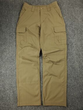 Under Armour Storm Cargo Pants Mens 30x32 Loose Fit Ripstop Tactical Utility Tan